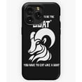 thumbnail image 1 of Eat Like a GOAT Funny Farm Animal Diet Humor A2888&nbsp;Phone Case for iPhone 11 to 17 Pro Max, 1 of 2