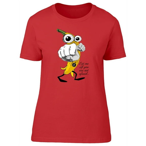 Eat Me Funny Banana Tee Women's -Image by Shutterstock