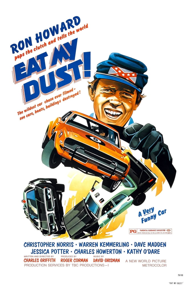 Eat My Dust Canvas Art - (11 x 17)