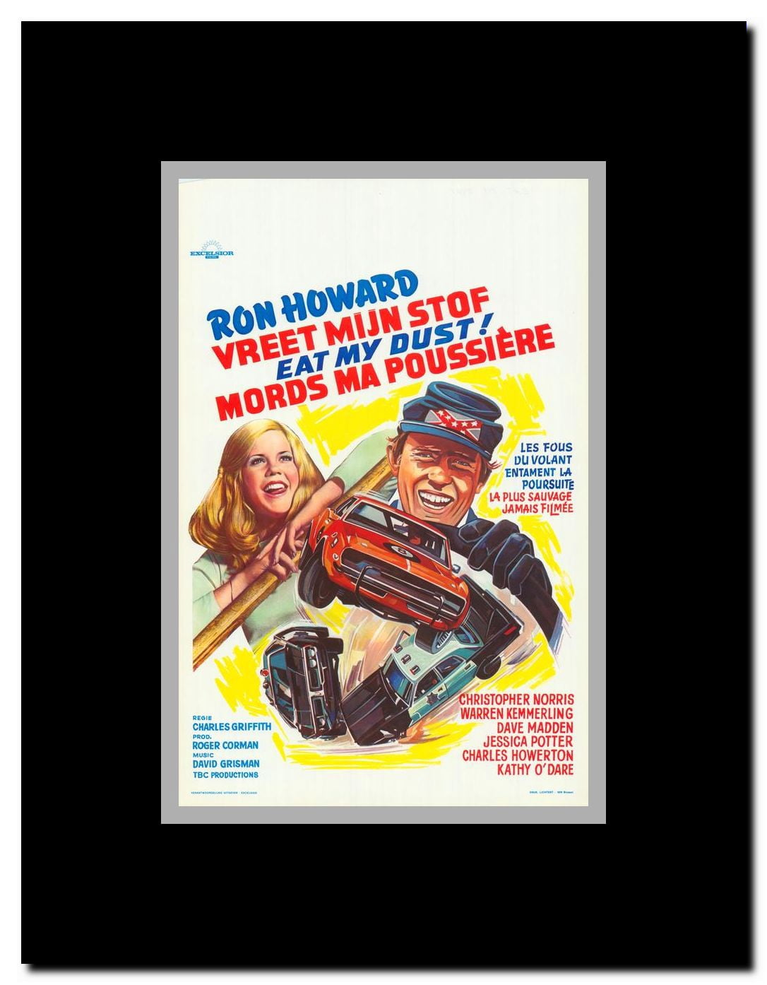 Eat My Dust Framed Movie Poster