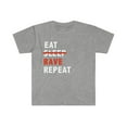 thumbnail image 1 of Eat No Sleep Rave Repeat  Unisex T-shirt S-3XL Raving Ravers, 1 of 2