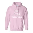 thumbnail image 1 of Eat Pray Hustle Adult Hooded Sweatshirt, 1 of 2