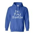 thumbnail image 1 of Eat Pray Hustle Adult Hooded Sweatshirt, 1 of 2