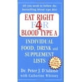 thumbnail image 1 of Pre-Owned Eat Right for Blood Type a (Paperback), 1 of 1