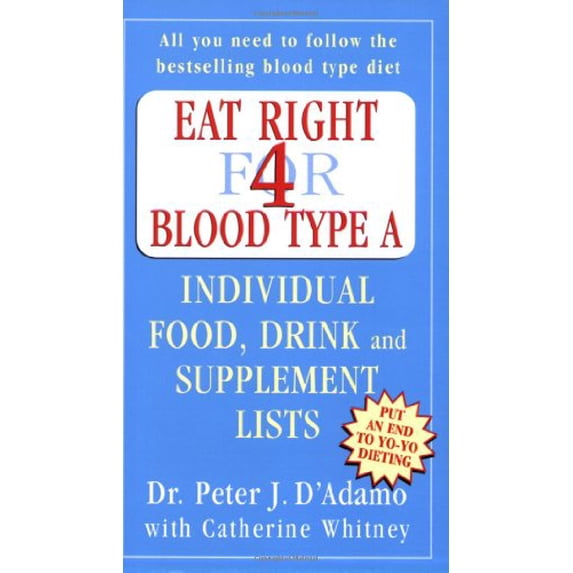Pre-Owned Eat Right for Blood Type a (Paperback)