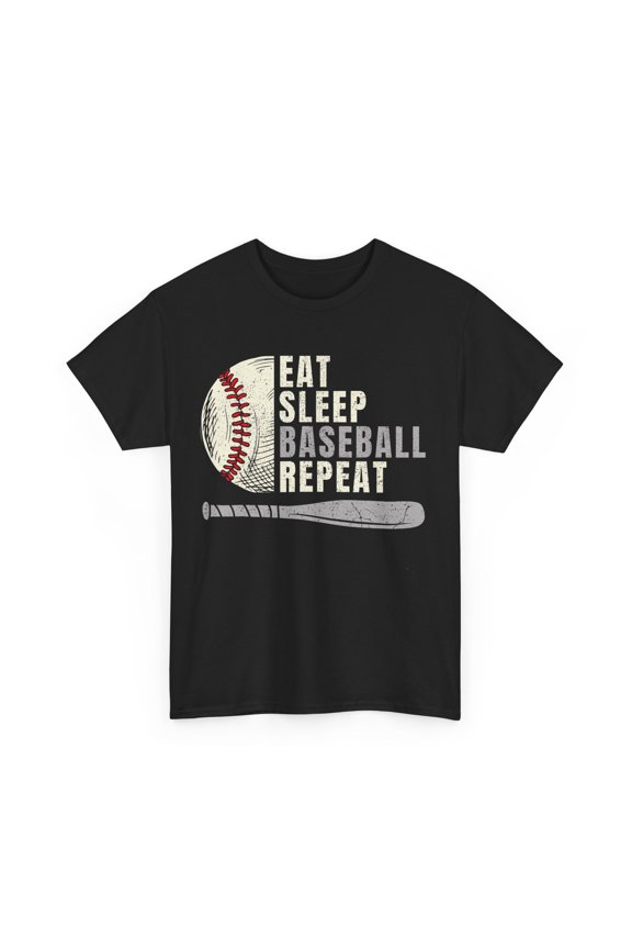 Eat Sleep Baseball Repeat Sports T-Shirt