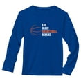 thumbnail image 1 of Eat Sleep Basketball Repeat - Gift for Basketball Fans Long Sleeve T-Shirt XX-Large Blue, 1 of 2
