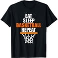 thumbnail image 1 of Eat. Sleep. Basketball. Repeat. T shirt for basketball fans, 1 of 5