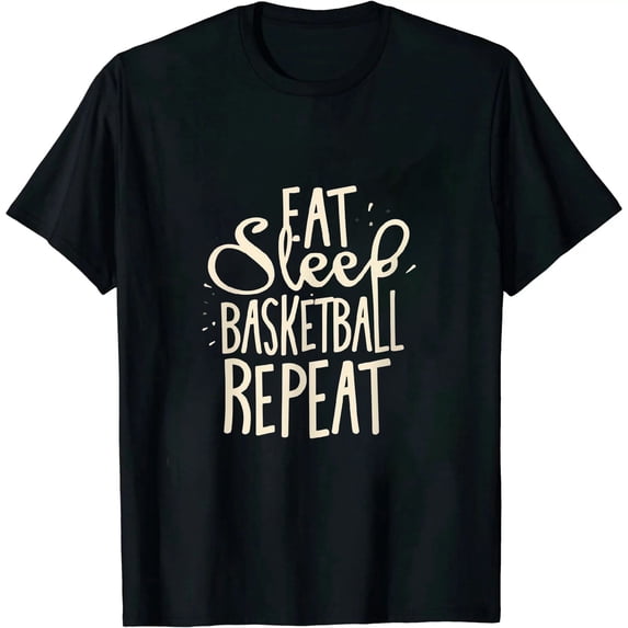 Eat Sleep Basketball Repeat apparel for girls, boys, teens T-Shirt
