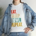 thumbnail image 1 of Eat Sleep Bowl Repeat Funny Bowling T-Shirt, 1 of 2