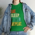 thumbnail image 1 of Eat Sleep Bowl Repeat Funny Bowling T-Shirt, 1 of 2