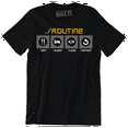 thumbnail image 1 of Eat Sleep Code Repeat Funny Routine Developer Men's T-Shirt, 1 of 4