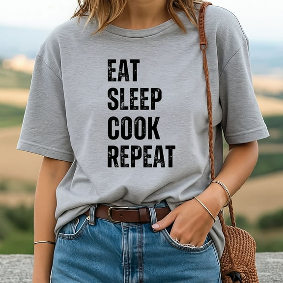 Eat Sleep Cook Repeat T-Shirt