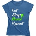 thumbnail image 1 of Eat Sleep Dance Repeat - Funny Passion Ballet Workout Dancer Women's T-Shirt, 1 of 4
