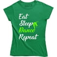 thumbnail image 1 of Eat Sleep Dance Repeat - Funny Passion Ballet Workout Dancer Women's T-Shirt, 1 of 4