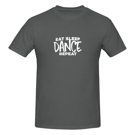Eat Sleep Dance Repeat Men'S Basic Short Sleeve T-Shirt Deep Heather X-Large