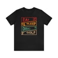 thumbnail image 1 of Eat Sleep Disc Golf Shirt, Funny Golfer Unisex Shirt, 1 of 5