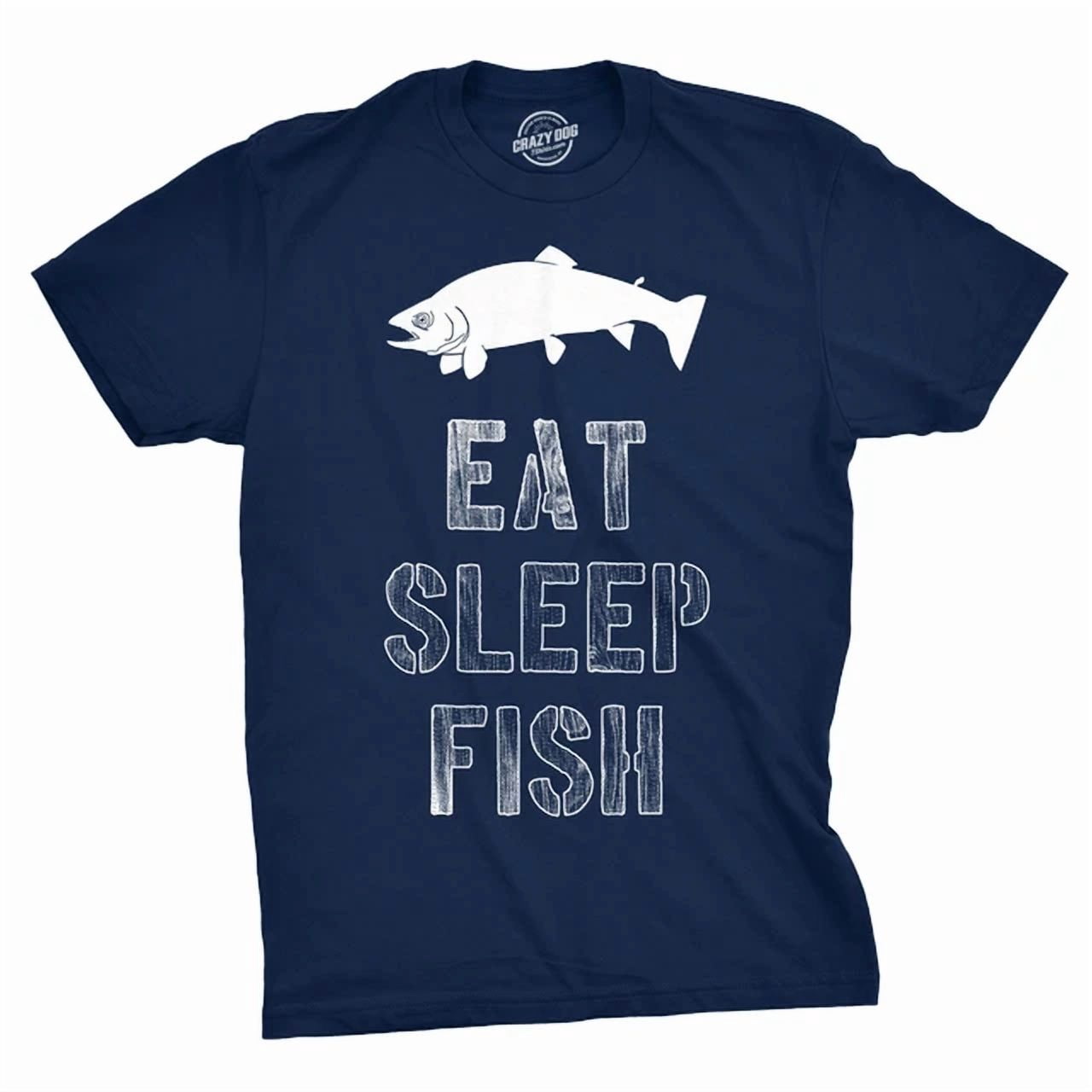 Eat Sleep Fish Fishing Lover For Dad Gift Celebration Style With ...