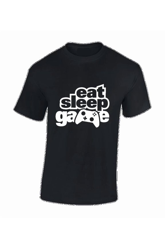 Eat Sleep Game Pc Gamer Computer Gaming Top Gift Unisex S-5XL T-Shirt