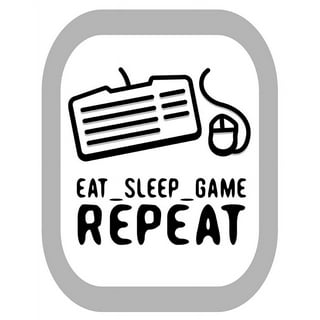 Game Eat Repeat Sleep Poster