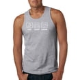 thumbnail image 1 of Eat Sleep Game Video Gamer Gift Fan Pop Culture Mens Graphic Tank Top, Heather Grey, Small, 1 of 3