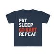 thumbnail image 1 of Eat Sleep Go Kart Repeat Unisex T-shirt S-3XL Go Karting Go Karters, 1 of 2