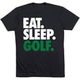 thumbnail image 1 of Eat. Sleep. Golf. Adult T-Shirt, 1 of 5