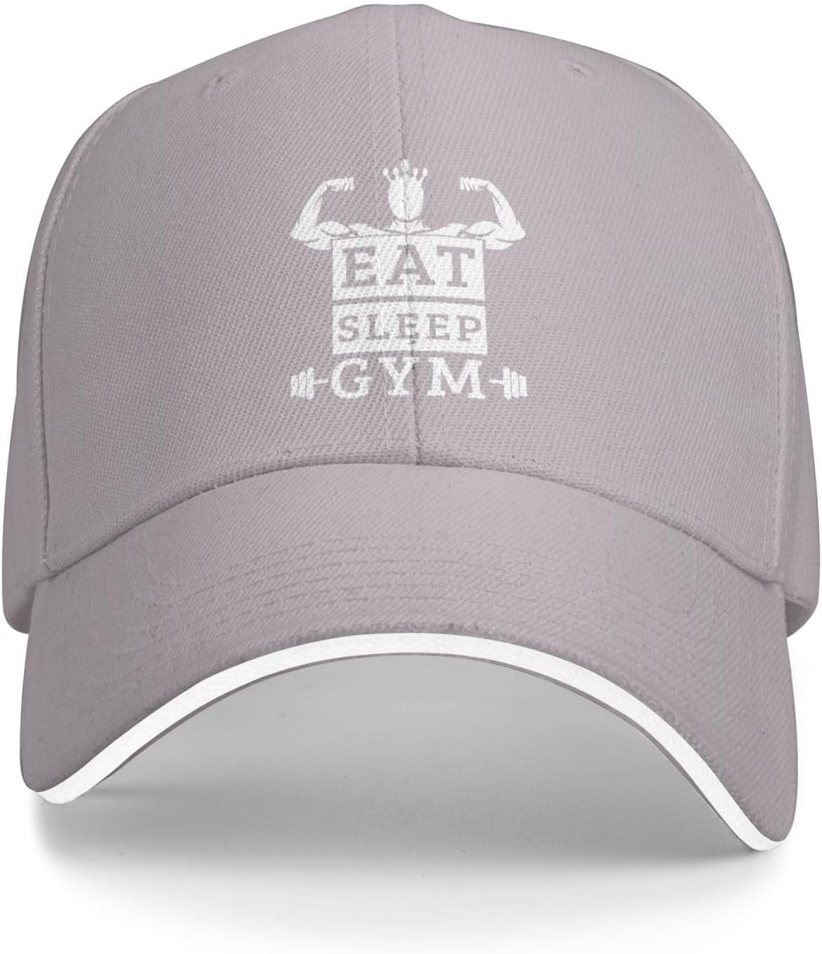 Eat Sleep Gym Repeat Hat for Men Women Classic Baseball Cap Low Profile