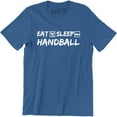 thumbnail image 1 of Eat Sleep Handball Repeat Funny Beach Vacation Handball Men's T-Shirt, 1 of 4