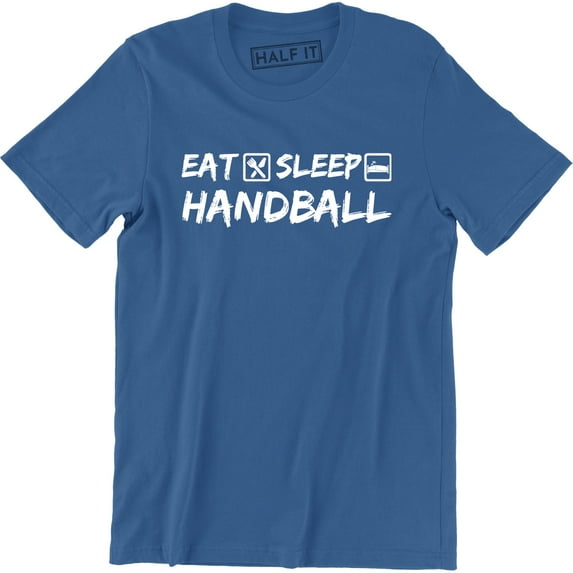 Eat Sleep Handball Repeat Funny Beach Vacation Handball Men's T-Shirt