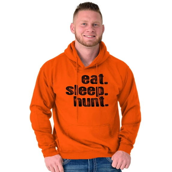 Eat Sleep Hunt Sport Hunting Season Unisex Plus Size Hoodie Brisco Brands 4X