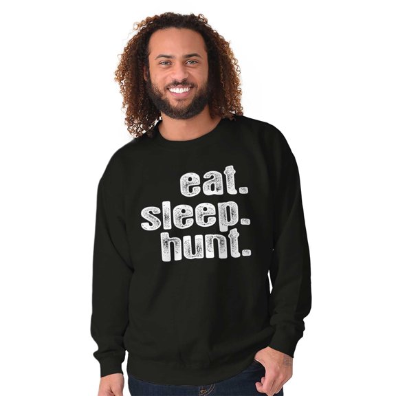 Eat Sleep Hunt Sport Hunting Season Sweatshirt for Men or Women Brisco Brands S