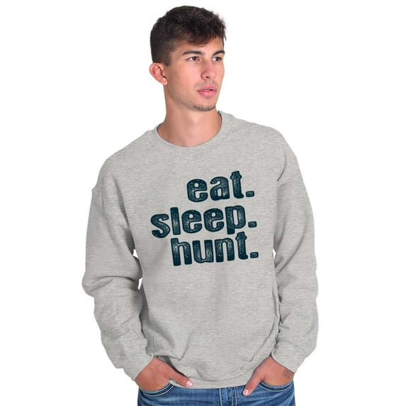 Eat Sleep Hunt Sport Hunting Season Unisex Plus Fleece Graphic Sweatshirt Brisco Brands 5X