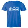 thumbnail image 1 of Eat Sleep Jet Ski Jetski Bike JetBike Water Craft Boat Men's T-Shirt, 1 of 4