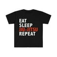 thumbnail image 1 of Eat Sleep Jiu Jitsu Unisex T-shirt S-3XL Brazilian Jiu-Jitsu Martial Arts, 1 of 2