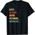 Eat Sleep KiteFlying Repeat Funny KiteFlying Lover TShirt