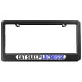 thumbnail image 1 of Eat Sleep Lacrosse License Plate Frame, 1 of 1