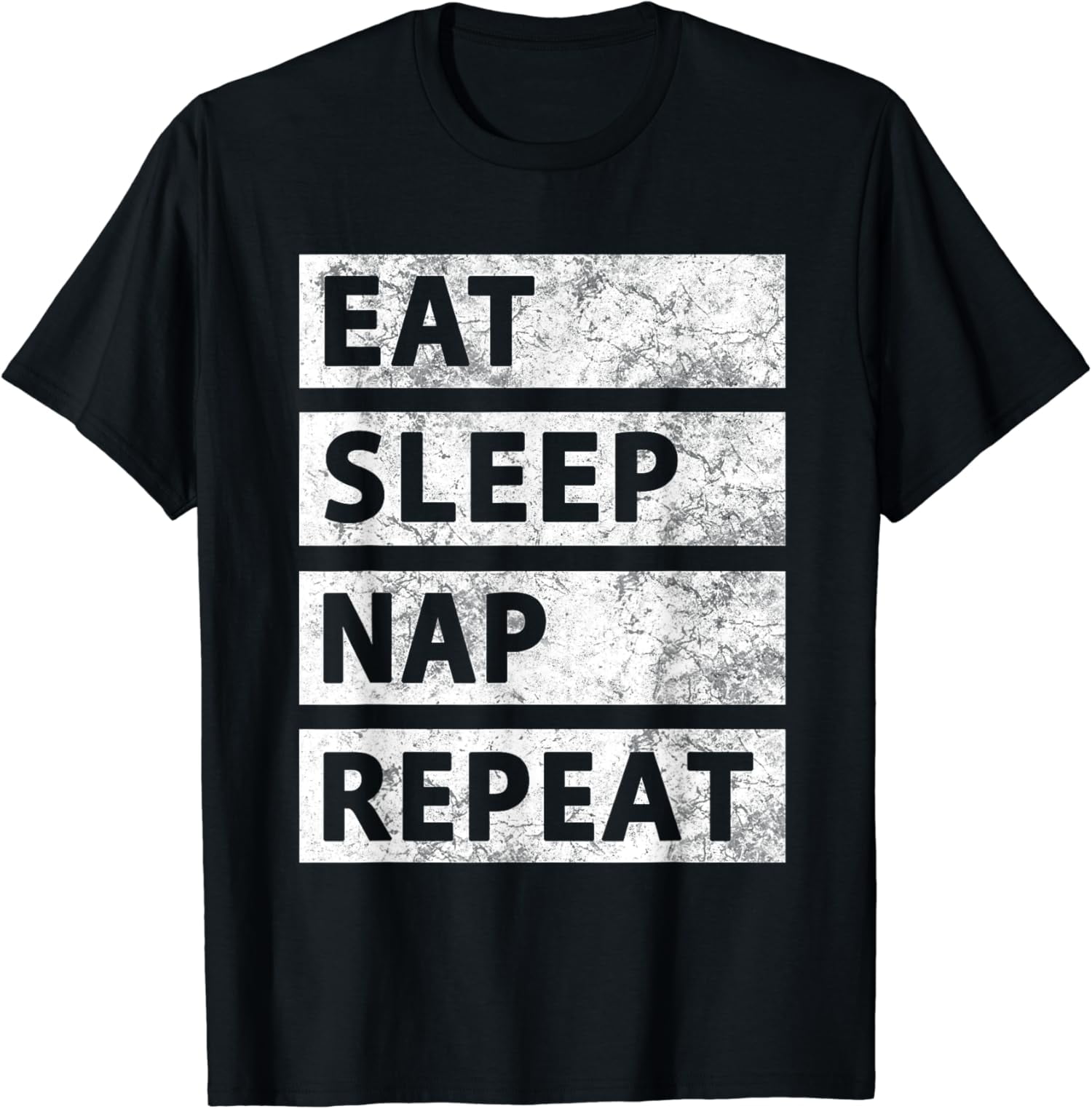 Eat Sleep Nap Repeat Tired Lazy Friend Gift TShirt