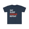 thumbnail image 1 of Eat Sleep Parkour Unisex T-shirt S-3XL Parkouring Freerunning, 1 of 2