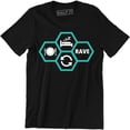 thumbnail image 1 of Eat Sleep Rave Repeat Hip Hip Music Dance Funny House Party Tee Shirt, 1 of 4