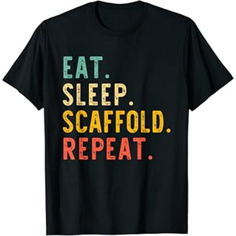 Scaffolding t shirts hot sale