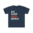 thumbnail image 1 of Eat Sleep Skate Repeat Unisex T-shirt S-3XL Skater Boy Skater Girl, 1 of 2
