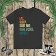 thumbnail image 1 of Eat Sleep. Sort for rare coins repeat. funny coin collecting Unisex T-shirt, 1 of 8