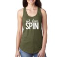 thumbnail image 1 of Eat. Sleep. Spin. Racerback Tank, 1 of 1
