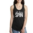 thumbnail image 1 of Eat. Sleep. Spin. Racerback Tank, 1 of 1