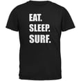 thumbnail image 1 of Eat Sleep Surf Black Youth T-Shirt - Youth Small, 1 of 1