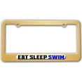 thumbnail image 1 of Eat Sleep Swim License Plate Frame, 1 of 1