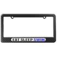thumbnail image 1 of Eat Sleep Swim License Plate Frame, 1 of 1