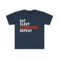 thumbnail image 1 of Eat Sleep Taekwondo Repeat Unisex T-shirt S-3XL Martial Arts, 1 of 2