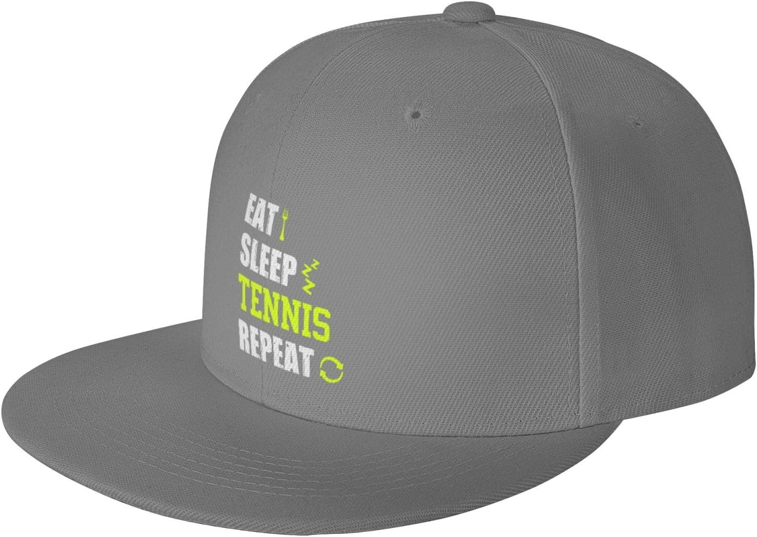 Eat Sleep Tennis Repeat Trucker Snapback Hats for Men Baseball Cap Flat